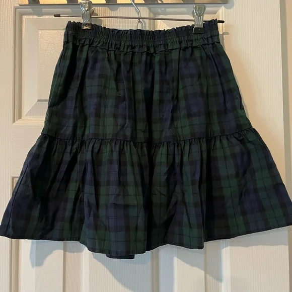 J Crew Crewcuts size L holiday plaid skirt - Picture 7 of 7